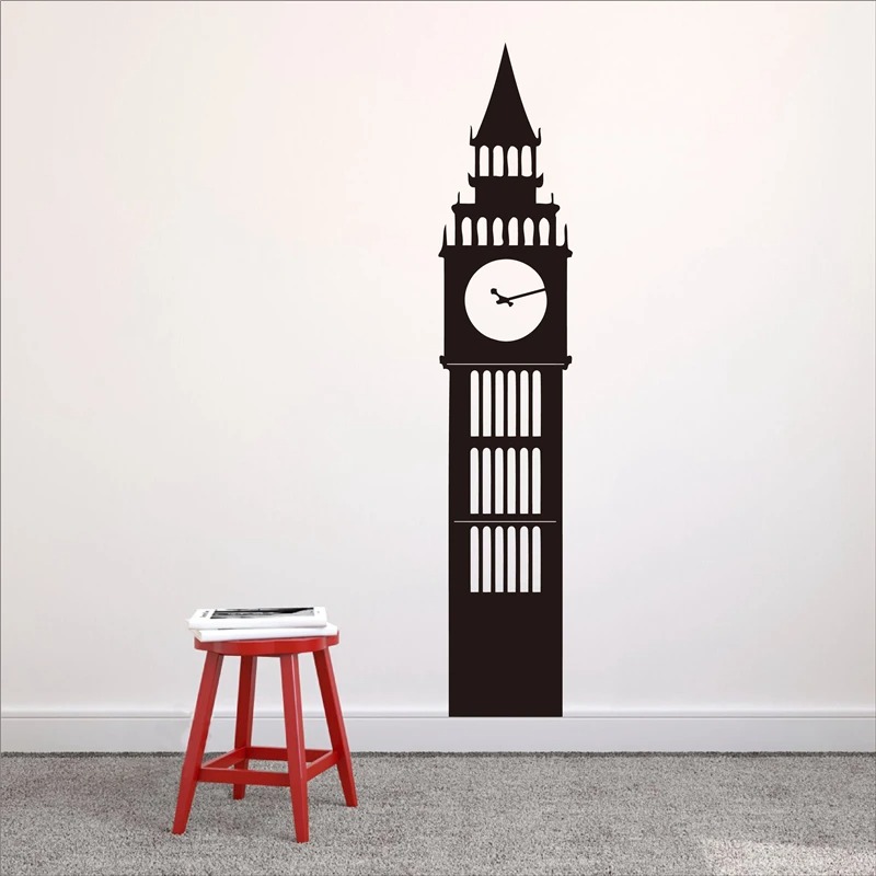Office Furniture London - Stiker Dinding Jam Big Ben London,