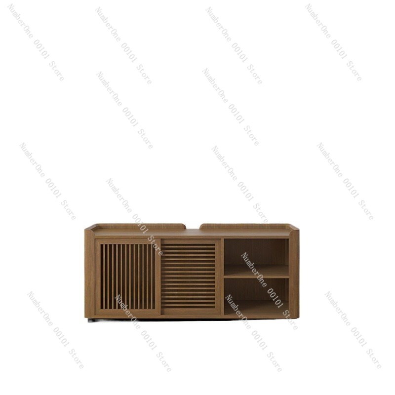 Credenza Office Storage - Lemari Samping Meja Eksekutif Kantor Elegan,