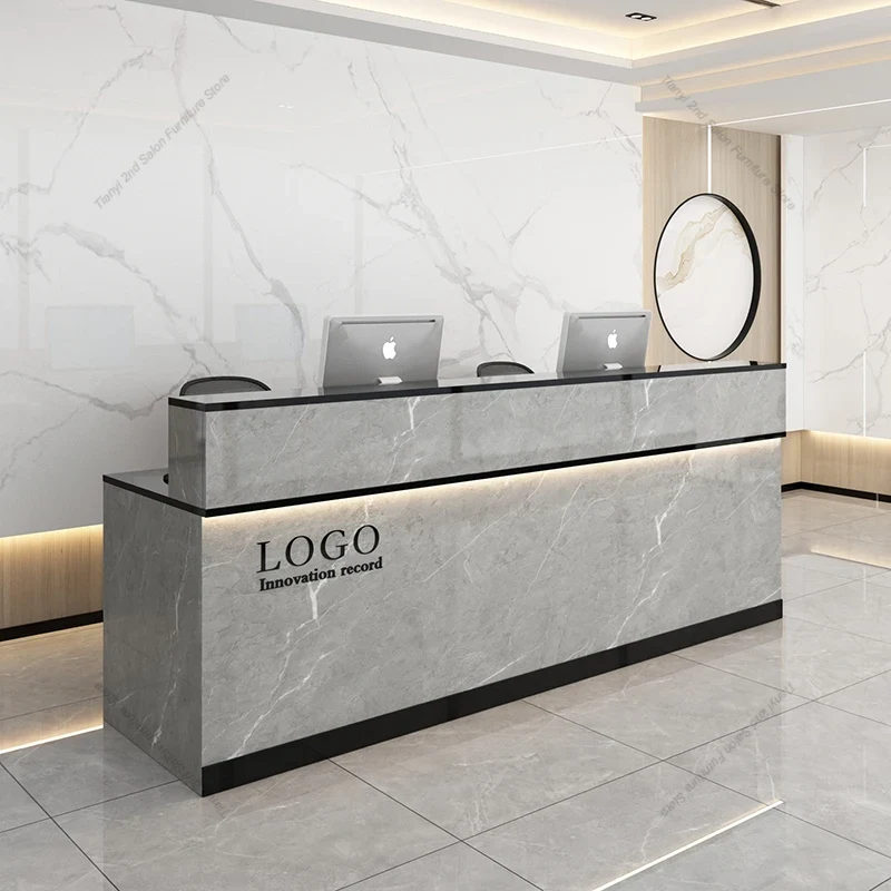 Office Furniture Center - Meja Resepsionis Minimalis Italia Desain Orisinal