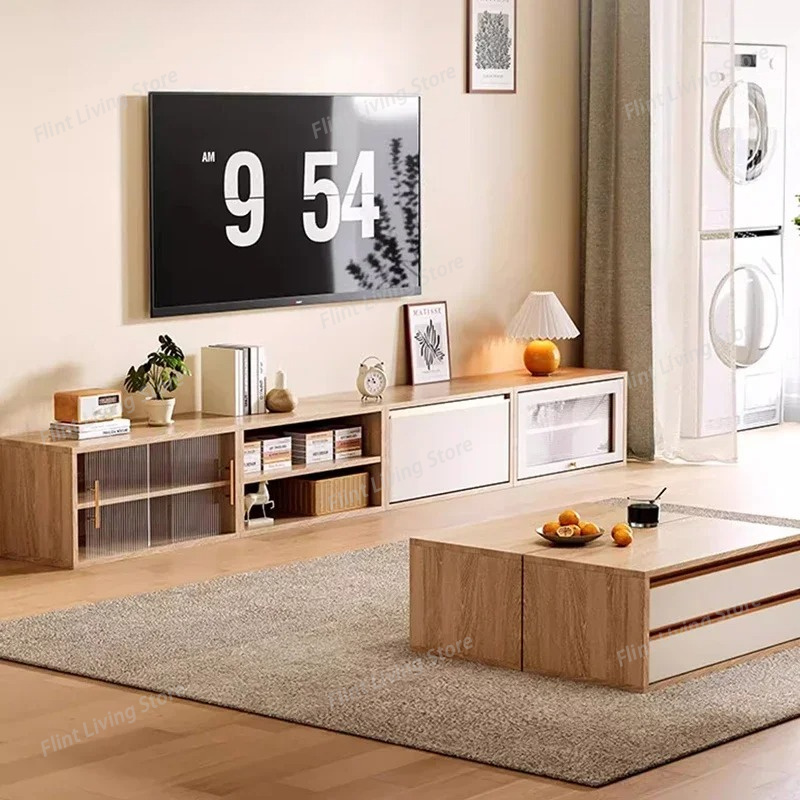 Office Furniture Center - Rak TV Kayu Portabel, Meja TV