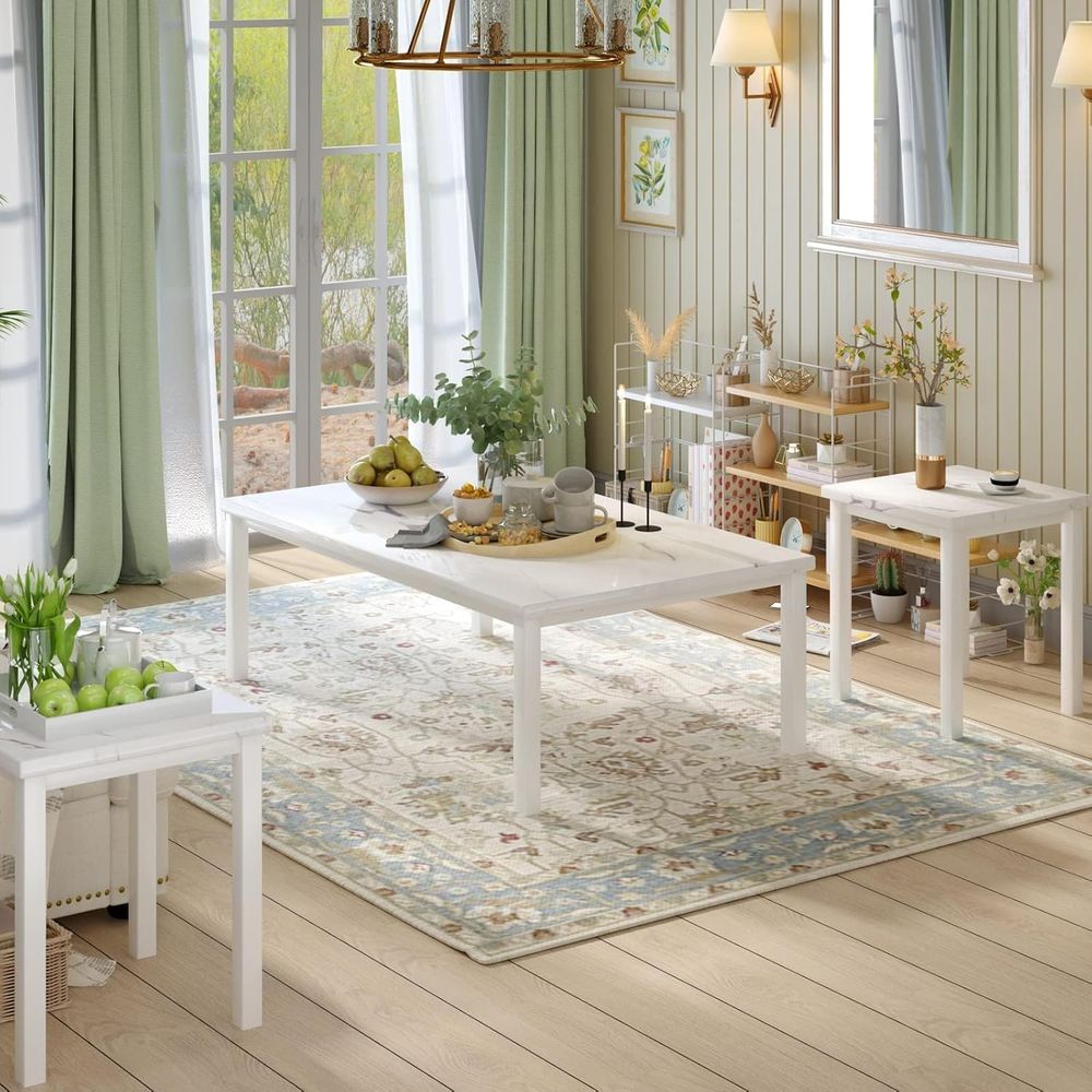 Set Meja Kopi Ruang Tamu Moder - Office Furniture Center ulasan dan harga
