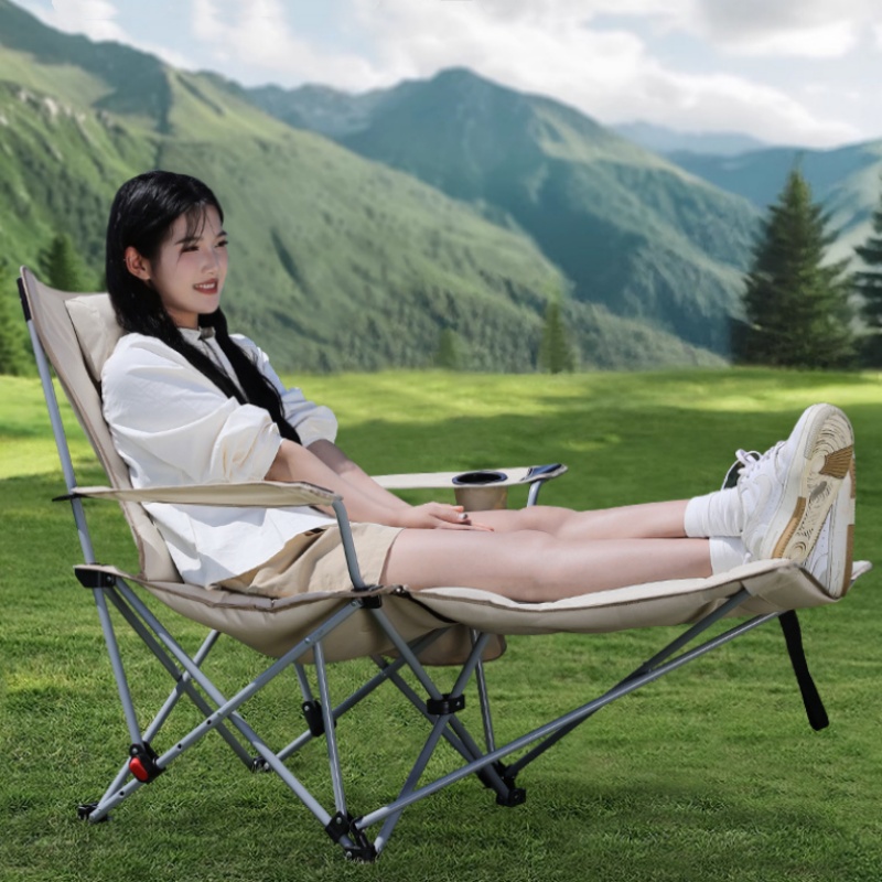 Kursi Lipat Camping Recliner d - Visitor Chair Padded ulasan dan harga