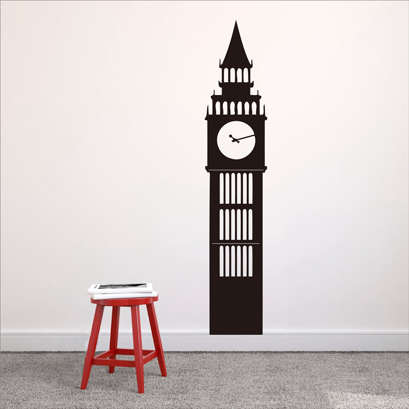 Stiker Dinding Vinil Big Ben J - Office Furniture London ulasan dan harga