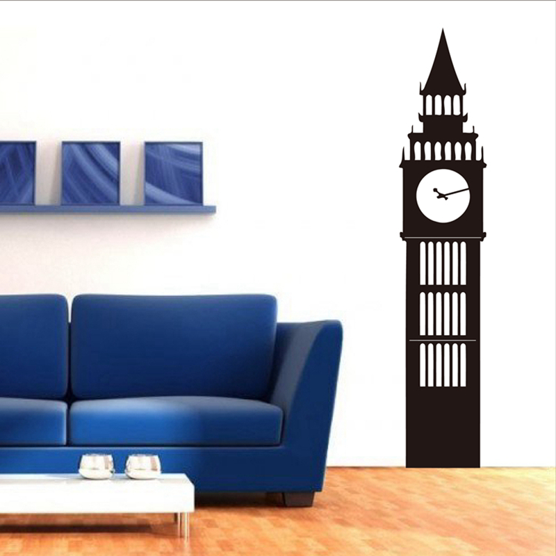 Stiker Dinding Vinil Big Ben J - Office Furniture London ulasan dan harga