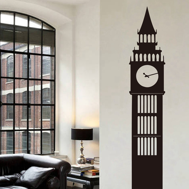 Stiker Dinding Vinil Big Ben J - Office Furniture London ulasan dan harga