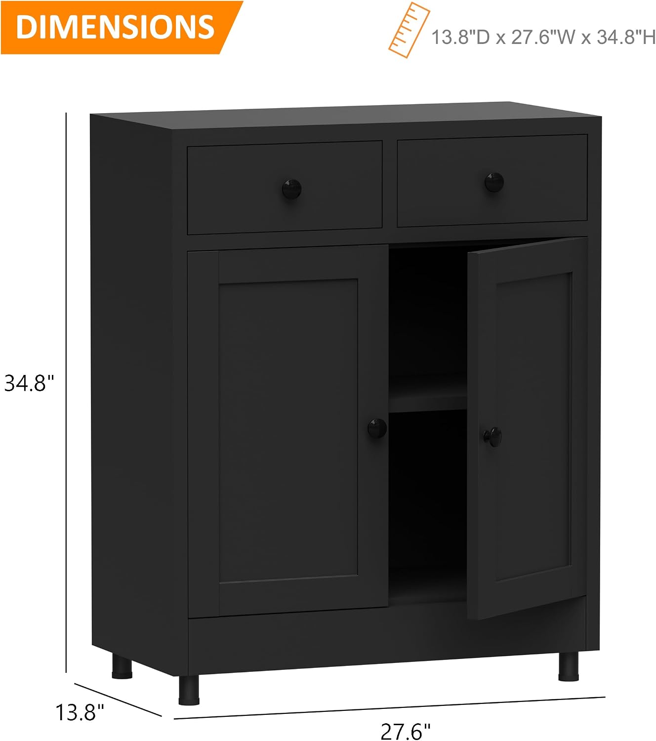 Lemari Penyimpanan Logam Denga - Credenza Office Storage ulasan dan harga