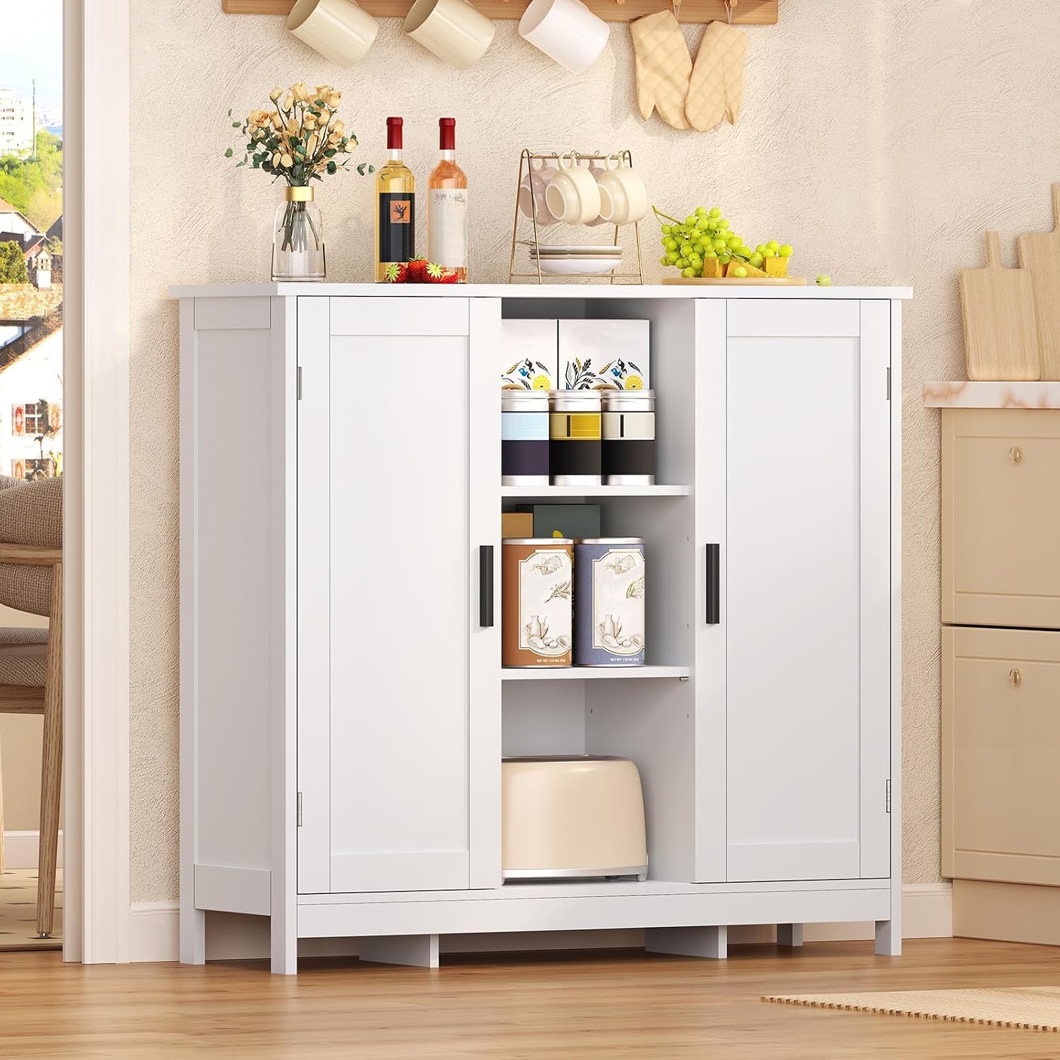 Lemari Penyimpanan Dengan Pint - Credenza Office Storage ulasan dan harga