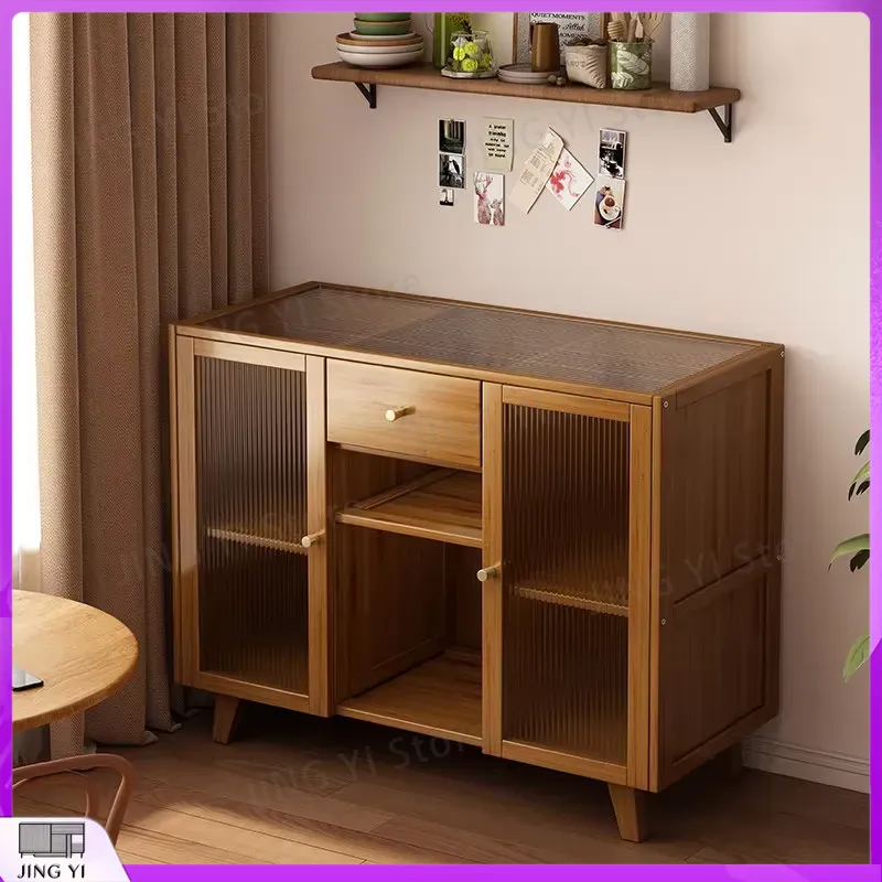 Lemari Dapur Kayu Bufet Server - Credenza Office Storage ulasan dan harga