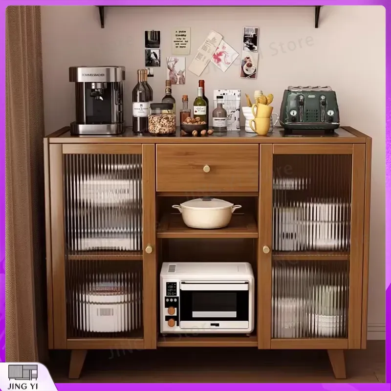 Lemari Dapur Kayu Bufet Server - Credenza Office Storage ulasan dan harga