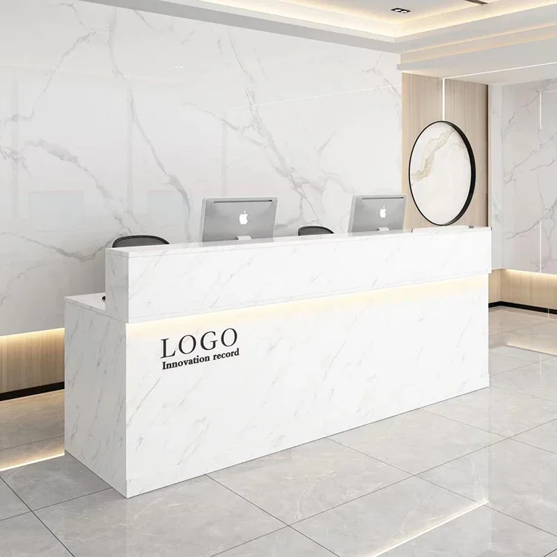 Meja Resepsionis Minimalis Ita - Office Furniture Center ulasan dan harga