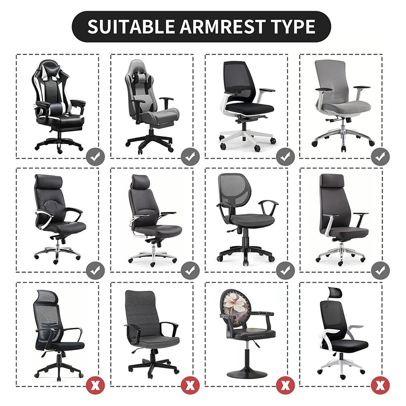 2 Buah Penutup Sandaran Tangan - Visitor Chair Padded ulasan dan harga