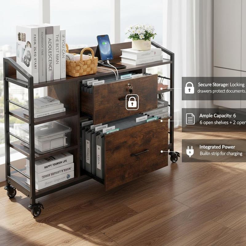 Lemari Penyimpanan Kantor 15.7 - Credenza Office Storage ulasan dan harga