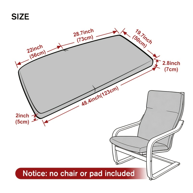 1 Buah Sarung Bantal Kursi Poa - Visitor Chair Padded ulasan dan harga