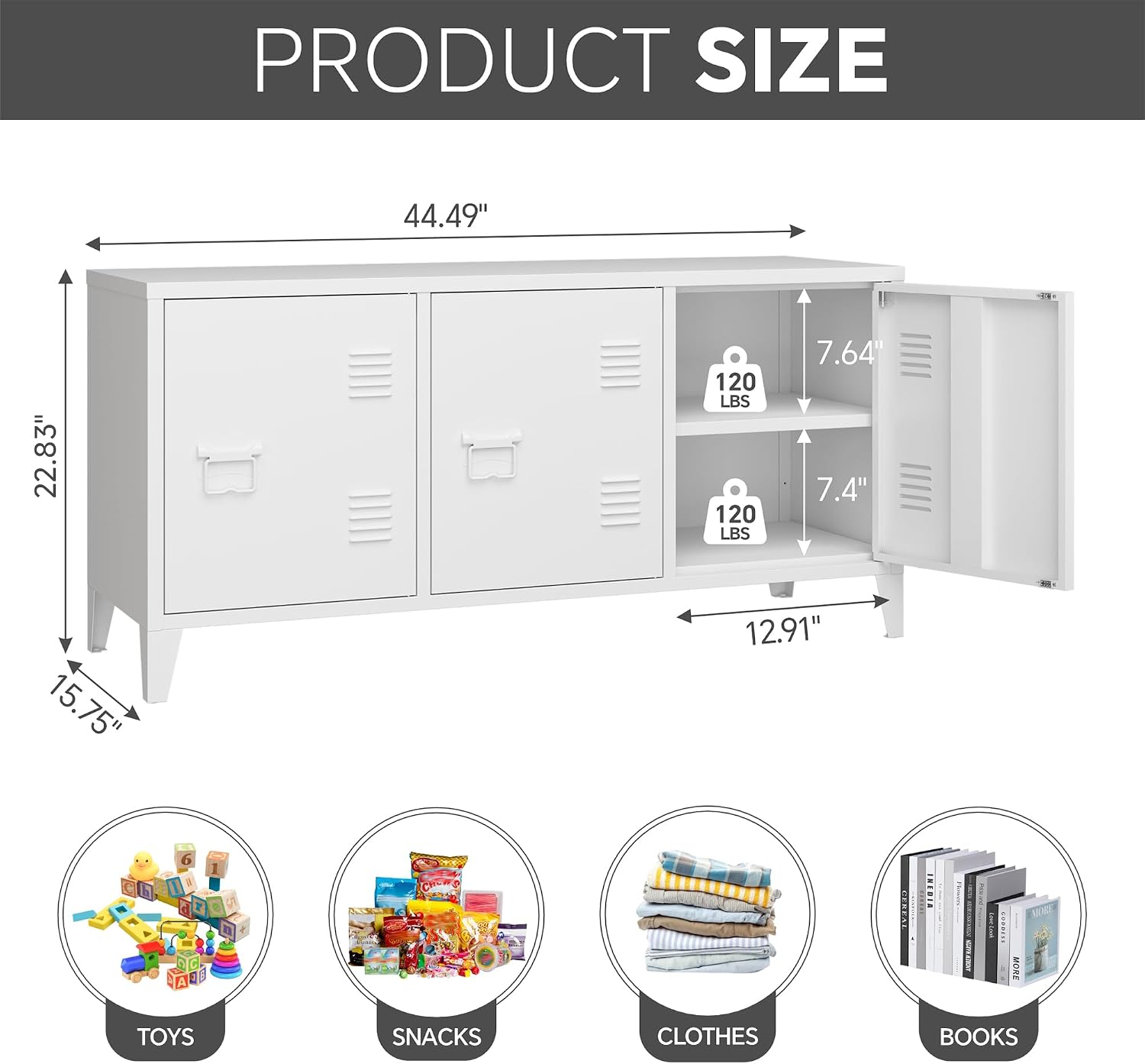 Pusat Hiburan Meja TV Modern,  - Credenza Office Storage ulasan dan harga