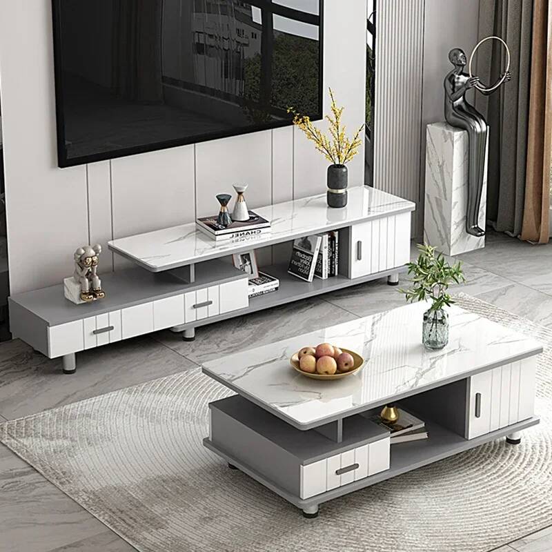 Laci Tengah Meja TV Kantor Kop - Office Furniture Center ulasan dan harga